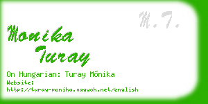monika turay business card